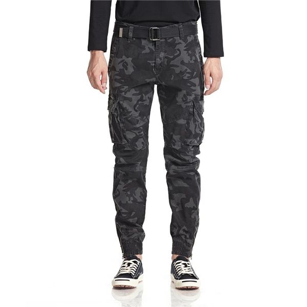 men's pants 2021 style multi-pocket overalls, cotton printed stretch casual, Black
men's pants 2021 style multi-pocket overalls, cotton printed stretch casual, Black