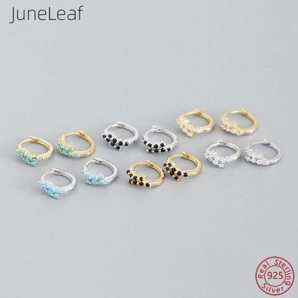 juneleaf chic real 925 sterling silver fashion pave black white blue zircon geometric women stud earrings teen jewelry gifts, Golden;silver
juneleaf chic real 925 sterling silver fashion pave black white blue zircon geometric women stud earrings teen jewelry gifts, Golden;silver