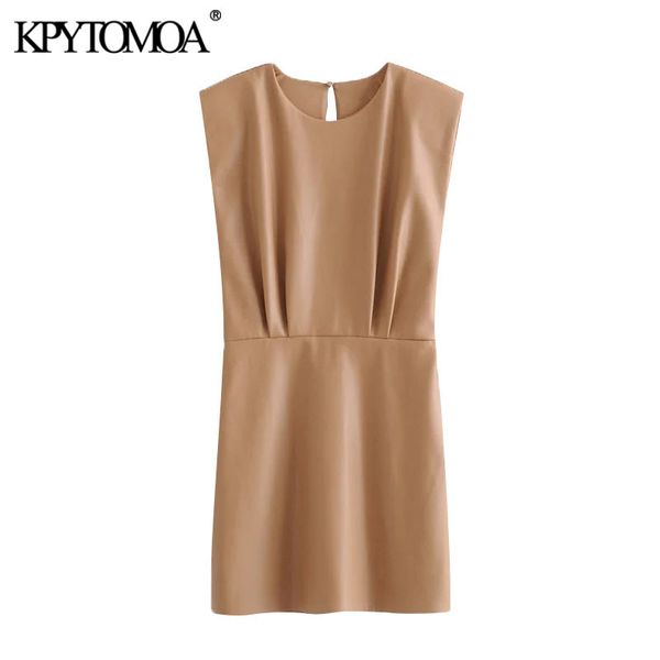 women chic fashion faux leather pleated mini dress vintage shoulder pads side zipper female dresses vestidos mujer 210416, Black;gray
women chic fashion faux leather pleated mini dress vintage shoulder pads side zipper female dresses vestidos mujer 210416, Black;gray