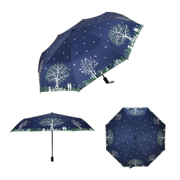 umbrellas black dot color umbrella 3 folding outdoor travel rainproof women rain gear sunshade parasol anti-uv 20pcs
umbrellas black dot color umbrella 3 folding outdoor travel rainproof women rain gear sunshade parasol anti-uv 20pcs