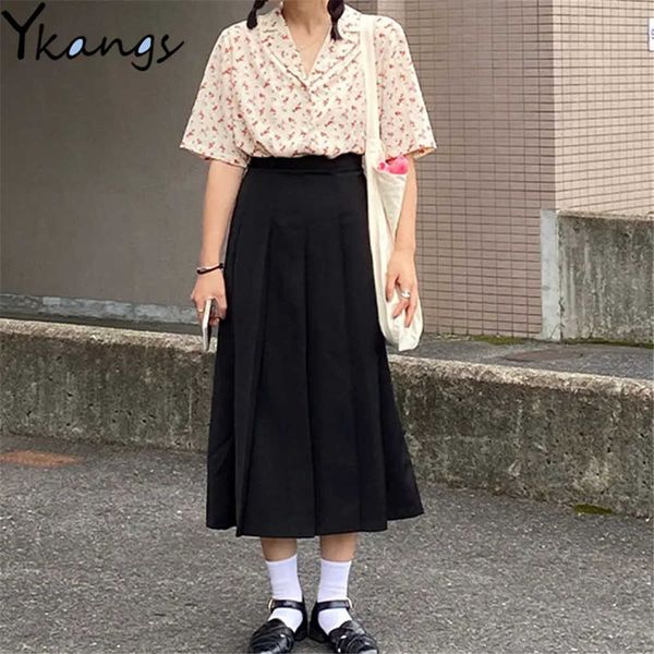 japanese style long pleated skirt women high waist solid jk skirt spring summer black navy high school student girls midi saia 210619
japanese style long pleated skirt women high waist solid jk skirt spring summer black navy high school student girls midi saia 210619