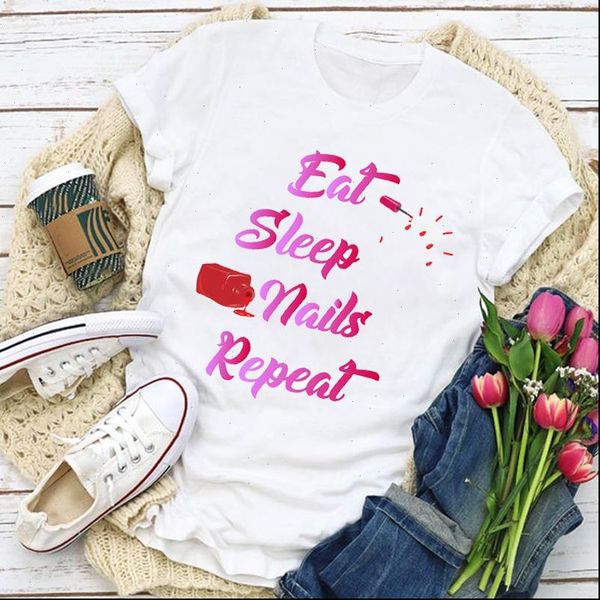 women graphic womens fashion beauty letter fingernail 90s printed summer t shirt lady clothing clothes tee female, White
women graphic womens fashion beauty letter fingernail 90s printed summer t shirt lady clothing clothes tee female, White