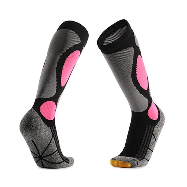 sports socks 1pair keep warm portable thickened anti slip autumn winter long tube travel outdoor sport ski camping cotton blend, Black
sports socks 1pair keep warm portable thickened anti slip autumn winter long tube travel outdoor sport ski camping cotton blend, Black