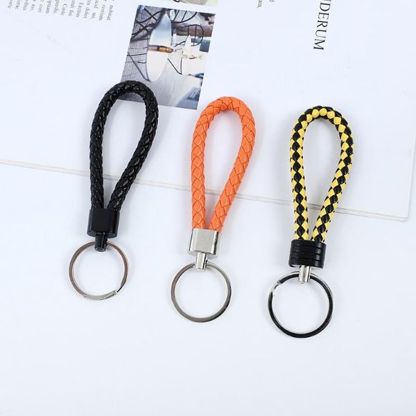 keychains wholesale price 6 colors pu leather braided rope keychain key chain car holder keyrings men women bag pendant, Silver
keychains wholesale price 6 colors pu leather braided rope keychain key chain car holder keyrings men women bag pendant, Silver