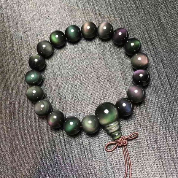 bracelet natural mexican double color eye obsidian buddha bead can be used as car gear for men and women's s, Golden;silver
bracelet natural mexican double color eye obsidian buddha bead can be used as car gear for men and women's s, Golden;silver