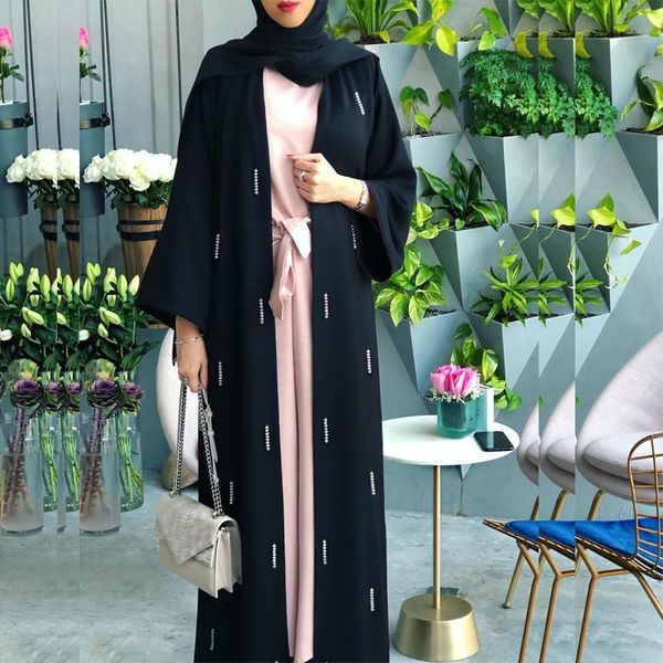 ethnic clothing muslim abaya dubai hand-nailed bead islamic middle east cardigan robe women dress turkey long belt donsignet, Red
ethnic clothing muslim abaya dubai hand-nailed bead islamic middle east cardigan robe women dress turkey long belt donsignet, Red
