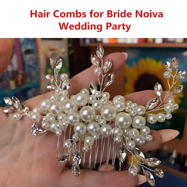 hair clips & barrettes forseven flowers leaf crystal simulation pearl combs bands wedding party jewelry headpieces for women bride noiva, Golden;silver
hair clips & barrettes forseven flowers leaf crystal simulation pearl combs bands wedding party jewelry headpieces for women bride noiva, Golden;silver