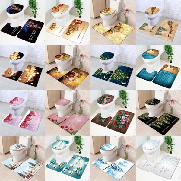 bath mats 3pcs christmas pattern bathroom toilet carpet three-piece bedroom floor mat home door shower curtain
bath mats 3pcs christmas pattern bathroom toilet carpet three-piece bedroom floor mat home door shower curtain