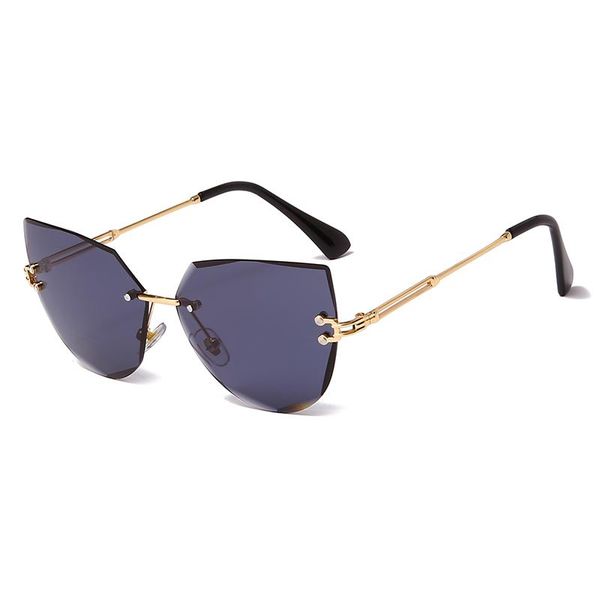 sunglasses design rimless cat eye women metal sun glasses fashion lady shades uv400 eyewear oculos gafas de sol, White;black
sunglasses design rimless cat eye women metal sun glasses fashion lady shades uv400 eyewear oculos gafas de sol, White;black