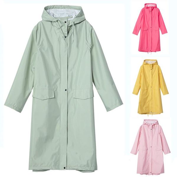 raincoats hood raincoat women rain coat breathable ladies long portable water-repellent jacket big size
raincoats hood raincoat women rain coat breathable ladies long portable water-repellent jacket big size