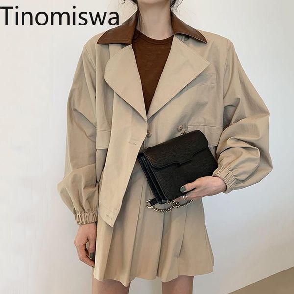 women's jackets tinomiswa double breasted vintage coats contrast color long sleeve casual retro female korean style ropa mujer, Black;brown
women's jackets tinomiswa double breasted vintage coats contrast color long sleeve casual retro female korean style ropa mujer, Black;brown