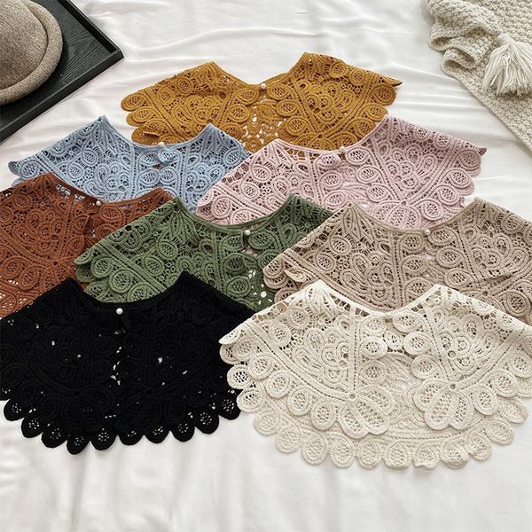 scarves lovely classic hollow-out false collar female british pearl shawl retro delicate big flower shape all-match decorative scarf, Blue;gray
scarves lovely classic hollow-out false collar female british pearl shawl retro delicate big flower shape all-match decorative scarf, Blue;gray