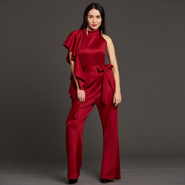 women's jumpsuits & rompers women jumpsuit asymmetric ruffles sashes off shoulder blackless wide legs slim elegant party dinner prom la, Black;white
women's jumpsuits & rompers women jumpsuit asymmetric ruffles sashes off shoulder blackless wide legs slim elegant party dinner prom la, Black;white