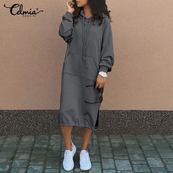 celmia women's warm hoodie, long sved drs, polar lining, adjustable shoelac, fashion, winter, 2021, Black;gray
celmia women's warm hoodie, long sved drs, polar lining, adjustable shoelac, fashion, winter, 2021, Black;gray
