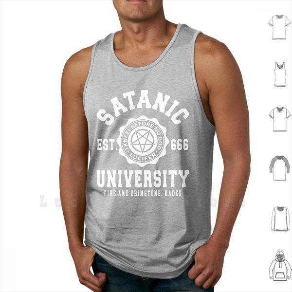 satanic university satanism occult tank vest sleeveless satan black magic devil demon hail, White;black
satanic university satanism occult tank vest sleeveless satan black magic devil demon hail, White;black