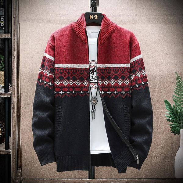 men's jackets male diamond printed jacket with zipper mens stripe warm thick coat for man 2021 autumn winter clothes chaquetas, Black;brown
men's jackets male diamond printed jacket with zipper mens stripe warm thick coat for man 2021 autumn winter clothes chaquetas, Black;brown