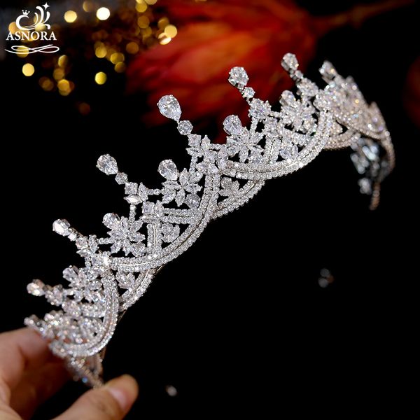 asnora crystal headband crown tiara womens luxury wedding hair accessories bride bridesmaid party fashion headdress a01212, Golden;white
asnora crystal headband crown tiara womens luxury wedding hair accessories bride bridesmaid party fashion headdress a01212, Golden;white