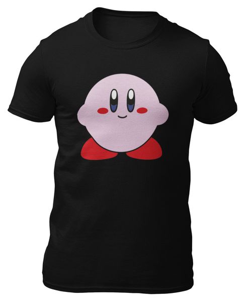 T-shirt-kirby-kirby's - t-shirt -, White;black 
T-shirt-kirby-kirby's - t-shirt -, White;black