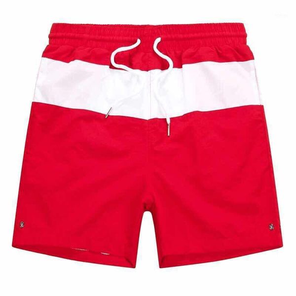 summer little horse casual cool shorts gyms fitness sportswear bottoms male running quick dry beach short pants men's, White;black