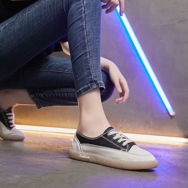 dress shoes women sneakers summer breathable leather brand woman lace up white flat tenis feminino ladies basket femme, Black
dress shoes women sneakers summer breathable leather brand woman lace up white flat tenis feminino ladies basket femme, Black