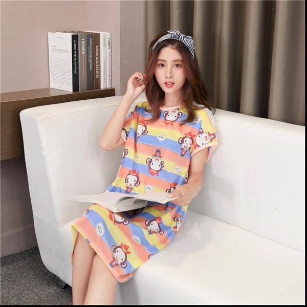 sanderala summer cartoon print women sleepwear lingerie milk silk cute animal nightgrown strap thin female nighty underwear, Black;red
sanderala summer cartoon print women sleepwear lingerie milk silk cute animal nightgrown strap thin female nighty underwear, Black;red