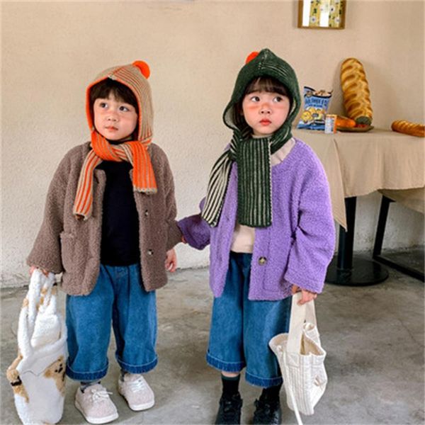 jackets girls boys coat jacket plus velvet thicken 2021 buttons warm winter overcoat sport cotton kids children's clothes, Blue;gray
jackets girls boys coat jacket plus velvet thicken 2021 buttons warm winter overcoat sport cotton kids children's clothes, Blue;gray