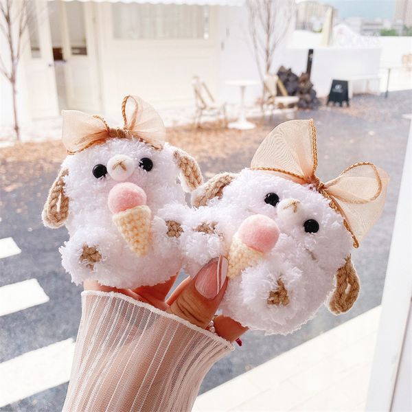 earphone cases for air pods pro cartoon plush ice cream bear protector for airpods 1 2 charging cover protection wireless bluetooth headset
earphone cases for air pods pro cartoon plush ice cream bear protector for airpods 1 2 charging cover protection wireless bluetooth headset