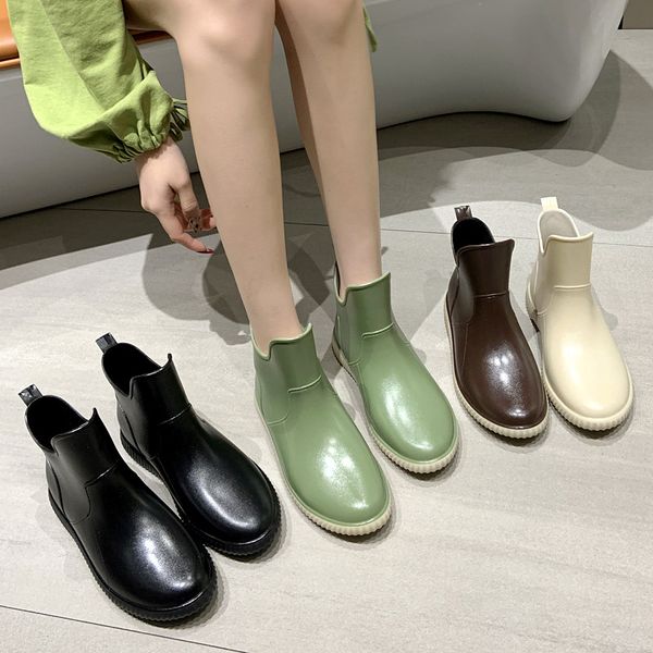 galoshes women fashion waterproof outdoor work shoes women kitchen galoshes wholesale, Black
galoshes women fashion waterproof outdoor work shoes women kitchen galoshes wholesale, Black