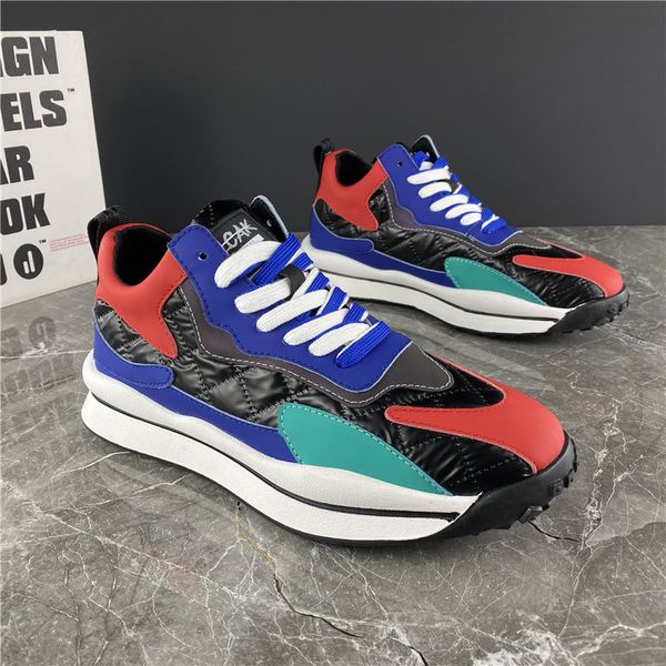 2021 new sports personality fashion shallow mouth men's korean version leisure couple student running shoes, Black
2021 new sports personality fashion shallow mouth men's korean version leisure couple student running shoes, Black
