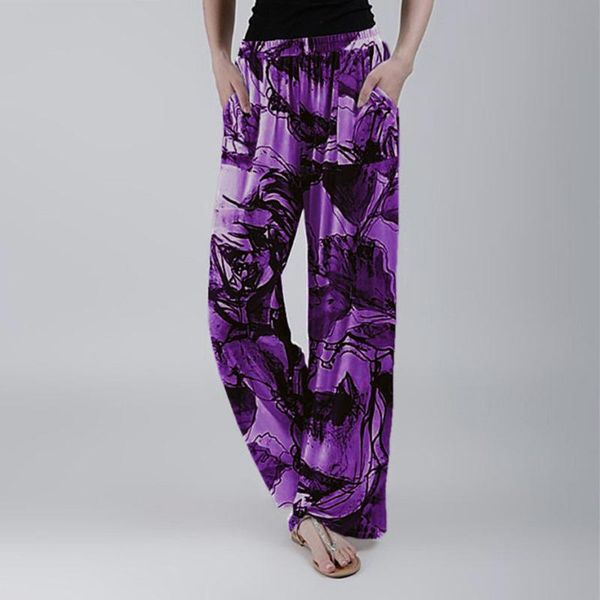 women's pants & capris 40# vintage print wide leg for women casual loose elastic waist girls high breathable trousers, Black;white
women's pants & capris 40# vintage print wide leg for women casual loose elastic waist girls high breathable trousers, Black;white