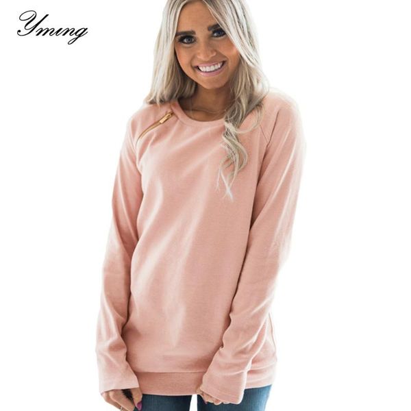 women's hoodies & sweatshirts yming autumn winter women harajuku zipper pullover long sleeve blouse o-neck tracksuit cute pink clothes, Black
women's hoodies & sweatshirts yming autumn winter women harajuku zipper pullover long sleeve blouse o-neck tracksuit cute pink clothes, Black