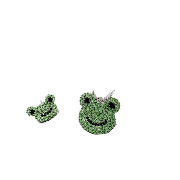 dangle & chandelier timeonly cute wide big frog bling green crystal asymmetric charms earrings for women ladies romantic jewellery party, Silver
dangle & chandelier timeonly cute wide big frog bling green crystal asymmetric charms earrings for women ladies romantic jewellery party, Silver