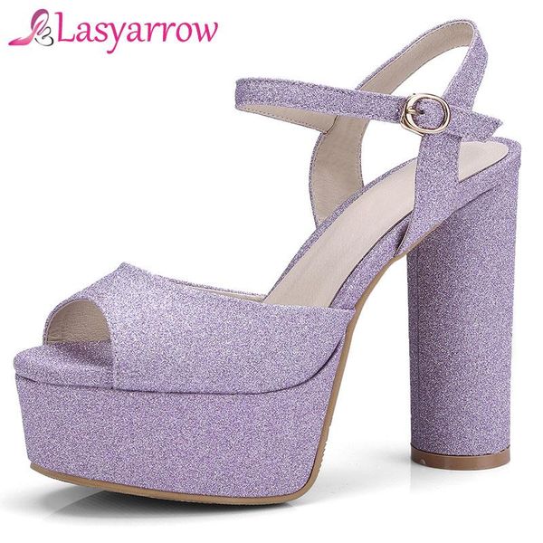 lasyarrow summer sandals women high heels fashion buckle platform peep toe gladiator rm530, Black
lasyarrow summer sandals women high heels fashion buckle platform peep toe gladiator rm530, Black