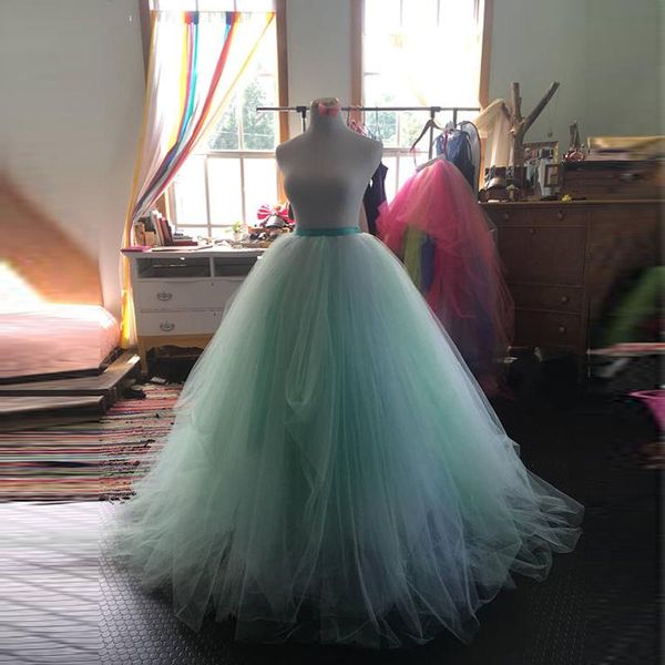 skirts mint tulle zip closure high waist puffy skirt woman custom tutu floor length faldas saia jupe, Black
skirts mint tulle zip closure high waist puffy skirt woman custom tutu floor length faldas saia jupe, Black