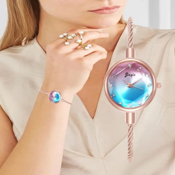 wristwatches trendy women alloy strap watch fashion ladies quartz wristwatch casual female bracelet women's stainless steel watches, Slivery;brown
wristwatches trendy women alloy strap watch fashion ladies quartz wristwatch casual female bracelet women's stainless steel watches, Slivery;brown