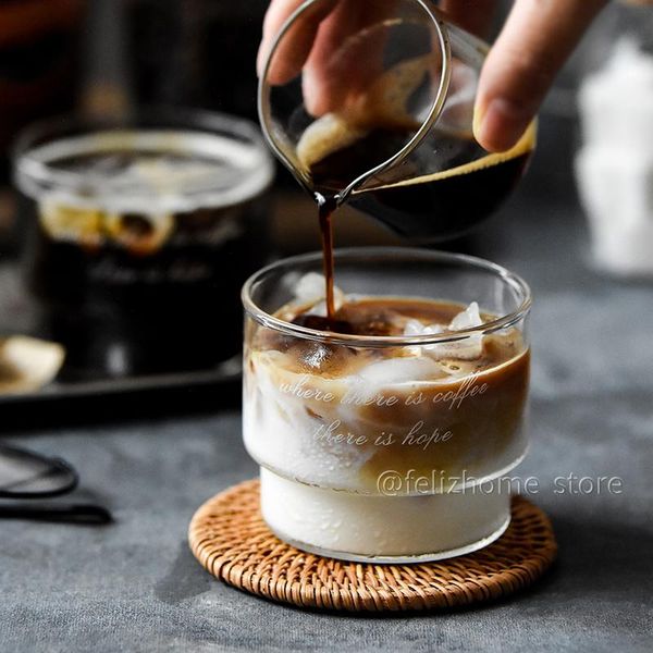 heatproof glass africato coffee mug iced americano yogurt dessert can be stacked wine glasses
heatproof glass africato coffee mug iced americano yogurt dessert can be stacked wine glasses
