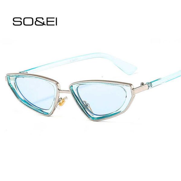 sun glasses so&ei fashion small cat eye women glasses brand designer vintage triangle candy color female shades uv400 men, White;black
sun glasses so&ei fashion small cat eye women glasses brand designer vintage triangle candy color female shades uv400 men, White;black