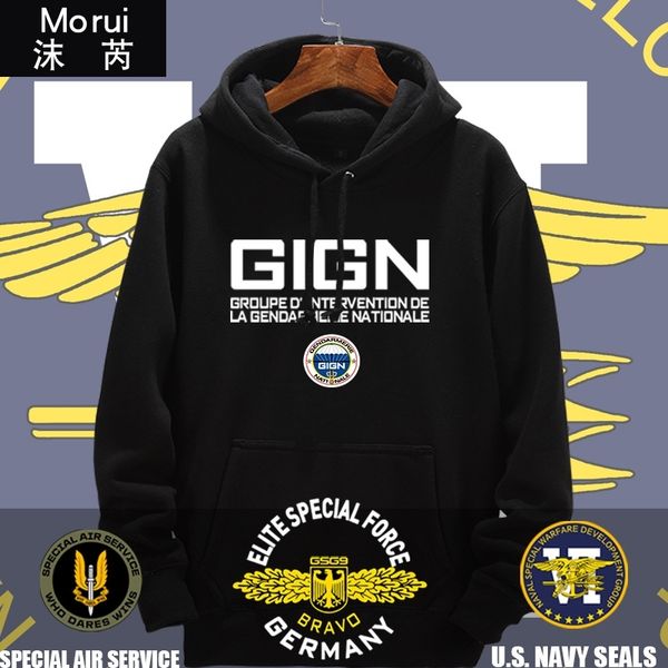 csgo anti terrorist elite sas rainbow siege 6 gign shooting game no. 6 hooded sweater men's plush coat, Black
csgo anti terrorist elite sas rainbow siege 6 gign shooting game no. 6 hooded sweater men's plush coat, Black