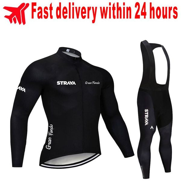 racing sets 2021 strava pro team long sleeve cycling jersey set bib pants ropa ciclismo bicycle clothing mtb bike uniform men clothes, Black;blue
racing sets 2021 strava pro team long sleeve cycling jersey set bib pants ropa ciclismo bicycle clothing mtb bike uniform men clothes, Black;blue