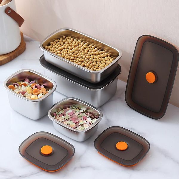 dinnerware sets stainless steel seal lunch bento box fruit vegetable preservation storage container for picnic office school
dinnerware sets stainless steel seal lunch bento box fruit vegetable preservation storage container for picnic office school