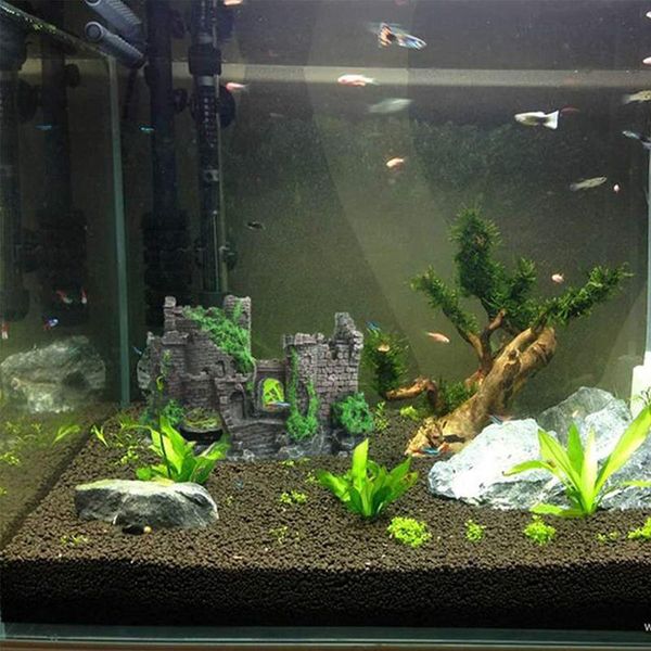 fish tank castle decoration landscaping ornament decor artificial building rocks cave aquarium accessories decorations
fish tank castle decoration landscaping ornament decor artificial building rocks cave aquarium accessories decorations
