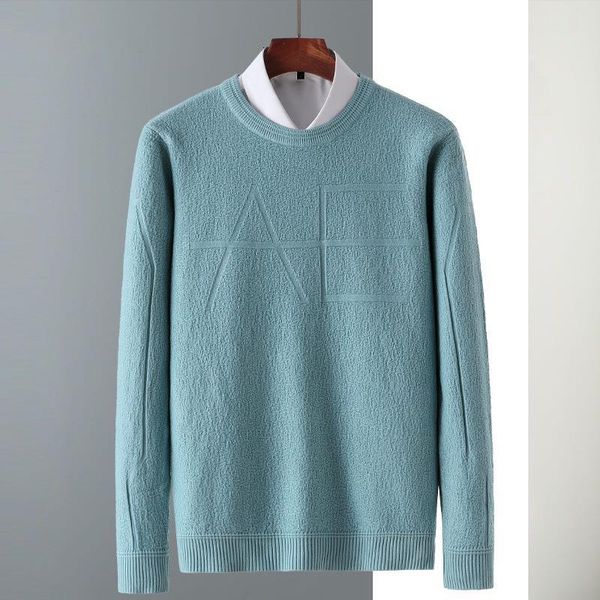 autumn/winter pullovers loose sweater male knitwear trend gentlemen casual long sleeve round neck men's clothes, White;black
autumn/winter pullovers loose sweater male knitwear trend gentlemen casual long sleeve round neck men's clothes, White;black