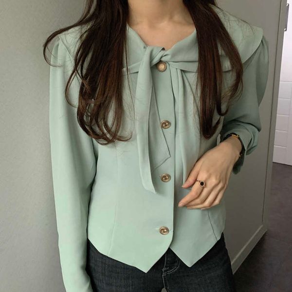 high waist solid large size lady ol all mathc stylish shirts bow chic streetwear slim gentle arrival clothes 210706, White
high waist solid large size lady ol all mathc stylish shirts bow chic streetwear slim gentle arrival clothes 210706, White