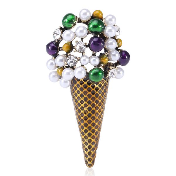 factory new pearl diamond fashion ice cream brooch creative lovely suit collar accessories christmas
factory new pearl diamond fashion ice cream brooch creative lovely suit collar accessories christmas