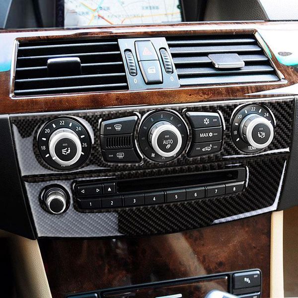 car styling carbon fiber sticker center console ac cd panel decoration frame cover trim strip for bmw 5 series e60 2004-2010 interior auto a
car styling carbon fiber sticker center console ac cd panel decoration frame cover trim strip for bmw 5 series e60 2004-2010 interior auto a