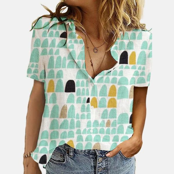 women's blouses & shirts oversized shirt v-neck printed loose button tunic blouse casual plus size harajuku fashion floral for women r, White
women's blouses & shirts oversized shirt v-neck printed loose button tunic blouse casual plus size harajuku fashion floral for women r, White