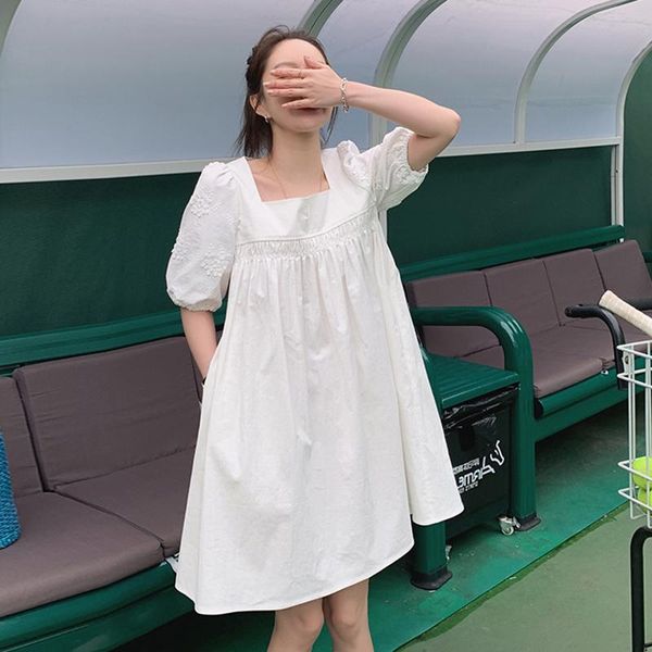 maternity dresses 268# dress summer cotton white short sleeves loose midi plus size pregnancy pregnant women mom
maternity dresses 268# dress summer cotton white short sleeves loose midi plus size pregnancy pregnant women mom
