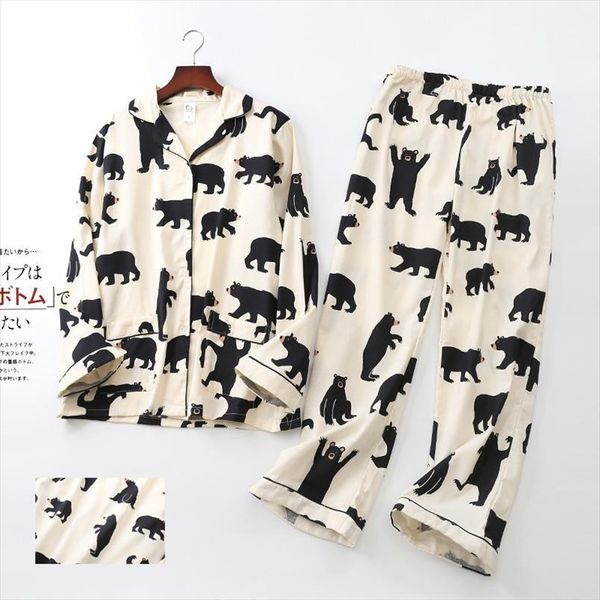 cute cartoon 100% brushed women sleepwear cotton pajama sets spring autumn casual fashion homewear pijamas mujer, Black;red
cute cartoon 100% brushed women sleepwear cotton pajama sets spring autumn casual fashion homewear pijamas mujer, Black;red