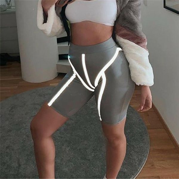 women's shorts women stretch biker bike workout spandex leggins knee length short trousers summer fluorescent strip slim, White;black
women's shorts women stretch biker bike workout spandex leggins knee length short trousers summer fluorescent strip slim, White;black