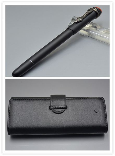 luxury unique snake clip matte black fountain pens with crystal eye special edition metal write fluent ink pens for set gift
luxury unique snake clip matte black fountain pens with crystal eye special edition metal write fluent ink pens for set gift